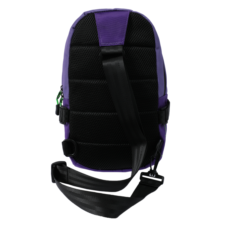 Evangelion - Outdoor EVA-01 Pattern Slide Clutch Shoulder Bag Black
