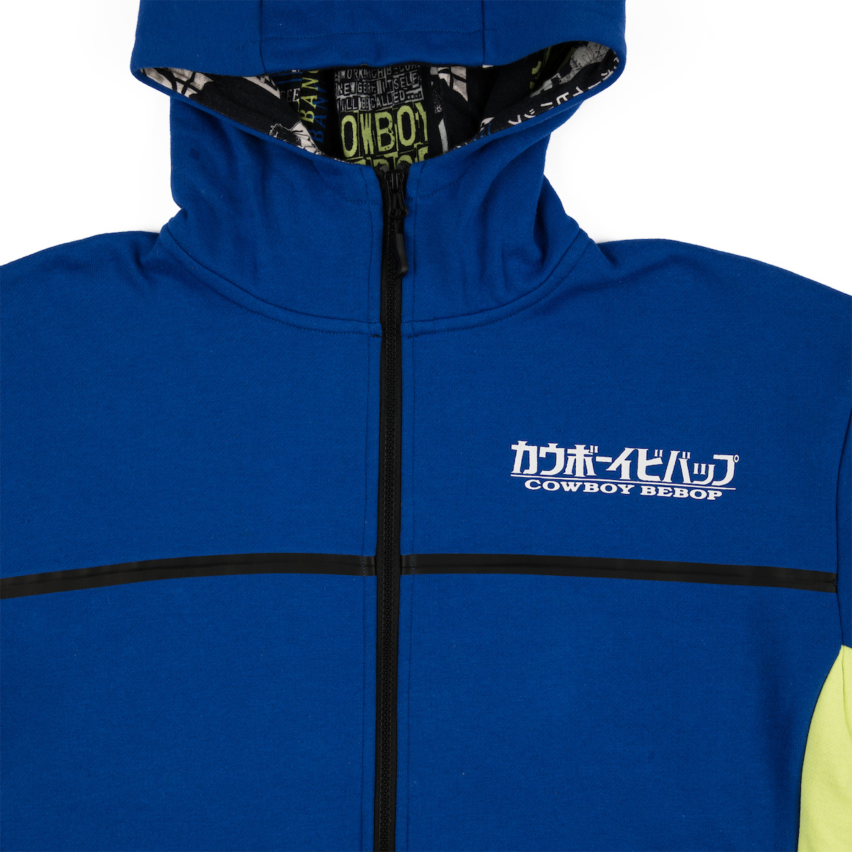 Cowboy Bebop Contrast Zip Hoodie | Official Apparel & Accessories Cowboy Bebop Contrast Zip Hoodie | Official Apparel & Accessories