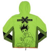 Gon Freecss Contrast Zip Hoodie