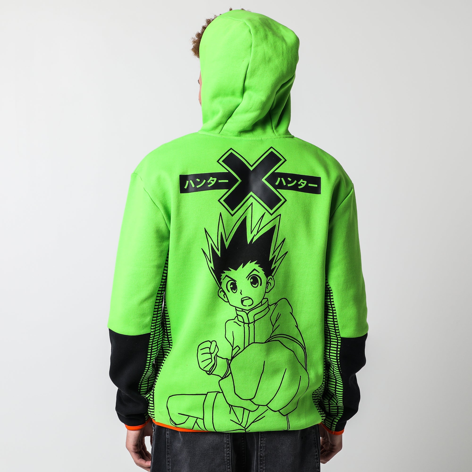 Hunter x Hunter Contrast Zip Hoodie Official Apparel Accessories Atsuko Hunter x Hunter Atsuko