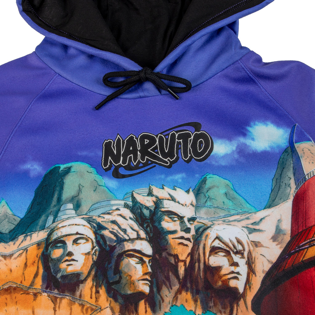 Naruto Hokage Rock Cropped Hoodie Official Apparel Accessories