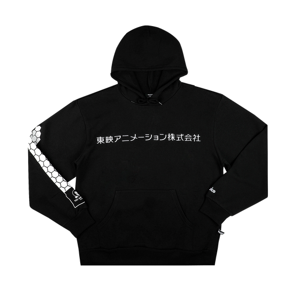 Toei Annimation Reflective Black Hoodie | Official Apparel