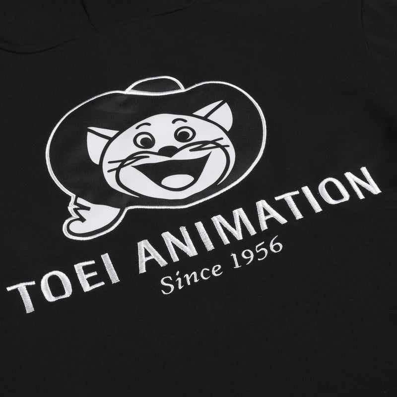 Toei Annimation Reflective Black Hoodie