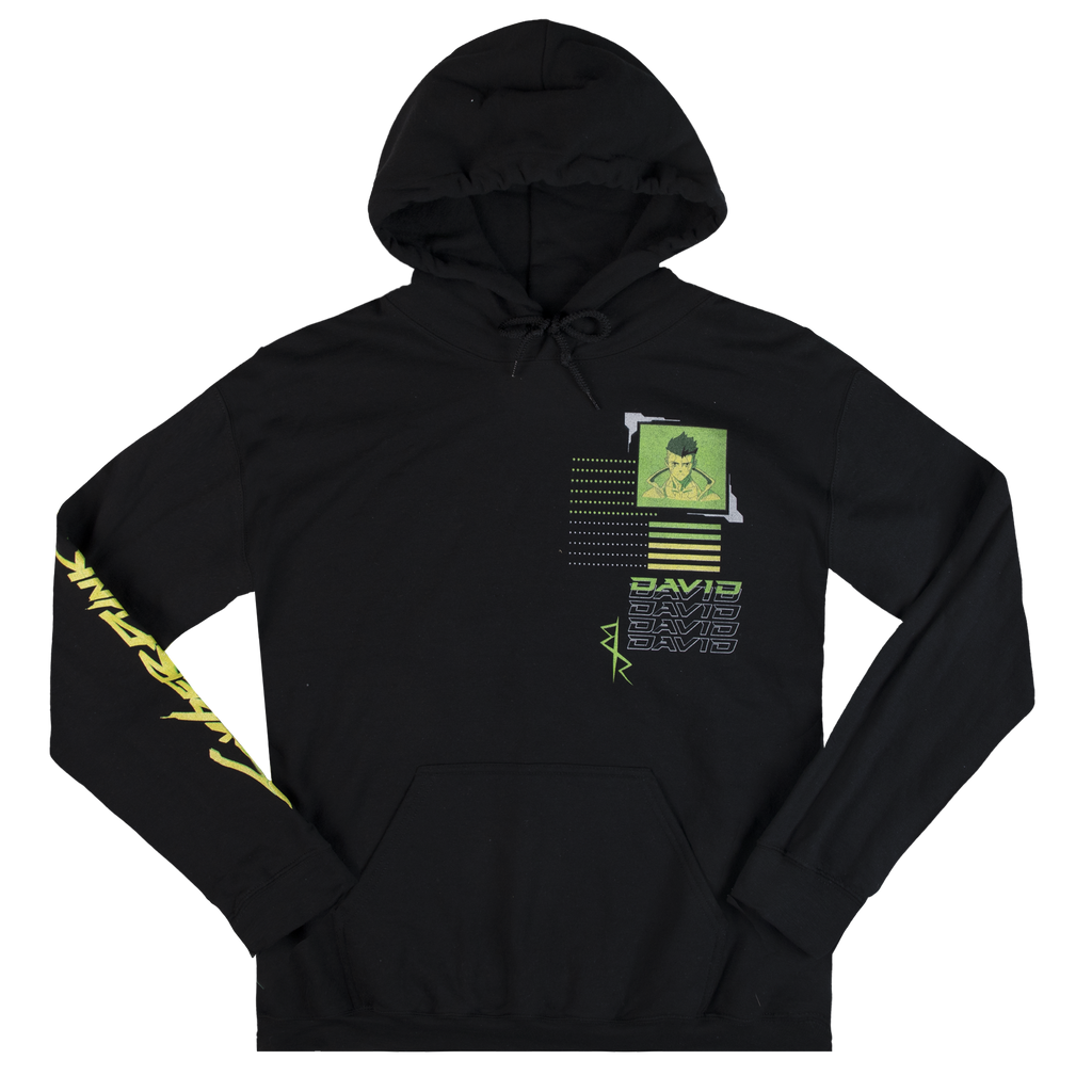 Cyberpunk: Edgerunners David Martinez Black Hoodie | Official