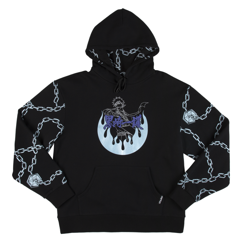 BLEACH Soul Chain Black Hoodie Official Apparel Accessories