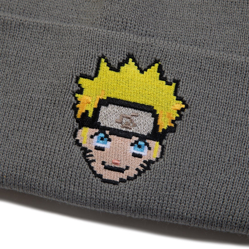 Naruto Face Grey Beanie