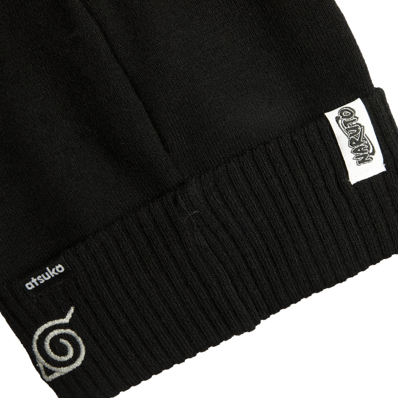 Sasuke vs Naruto Black Lenticular Beanie