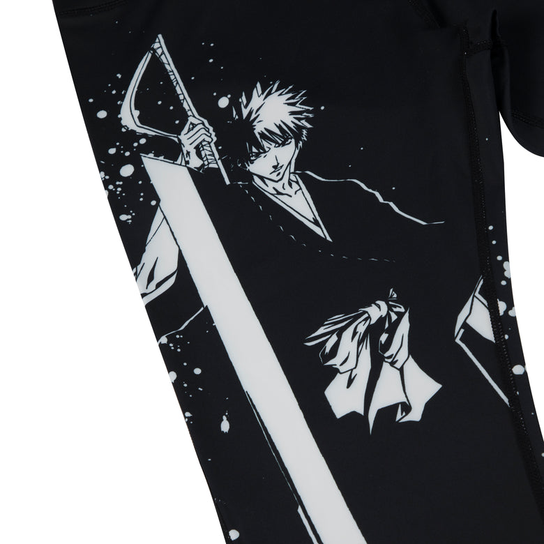 Custom Dyed Bleach Anime t shirt – Spent Studios