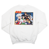 Team Inuyasha White Crew Neck Sweatshirt