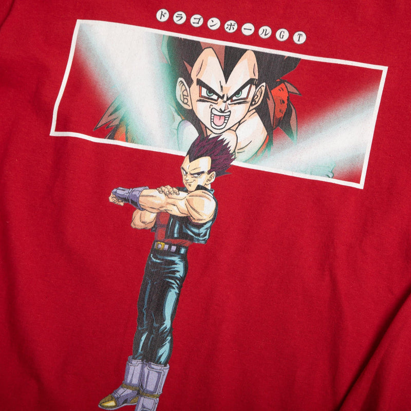 Vegeta Red Long Sleeve