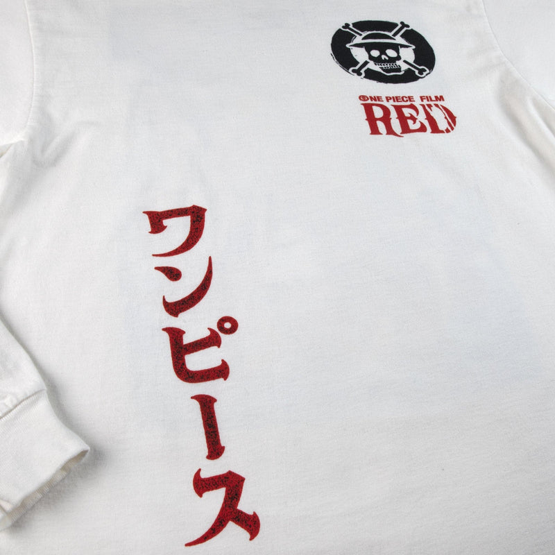 One Piece Film: Red Group White Long Sleeve Tee