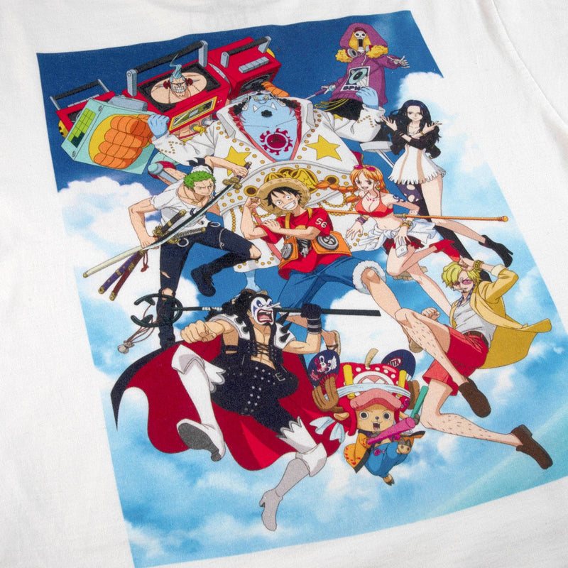 One Piece Film: Red Group White Long Sleeve Tee