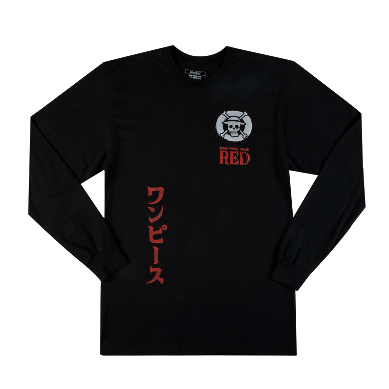One Piece Film: Red Group Black Long Sleeve