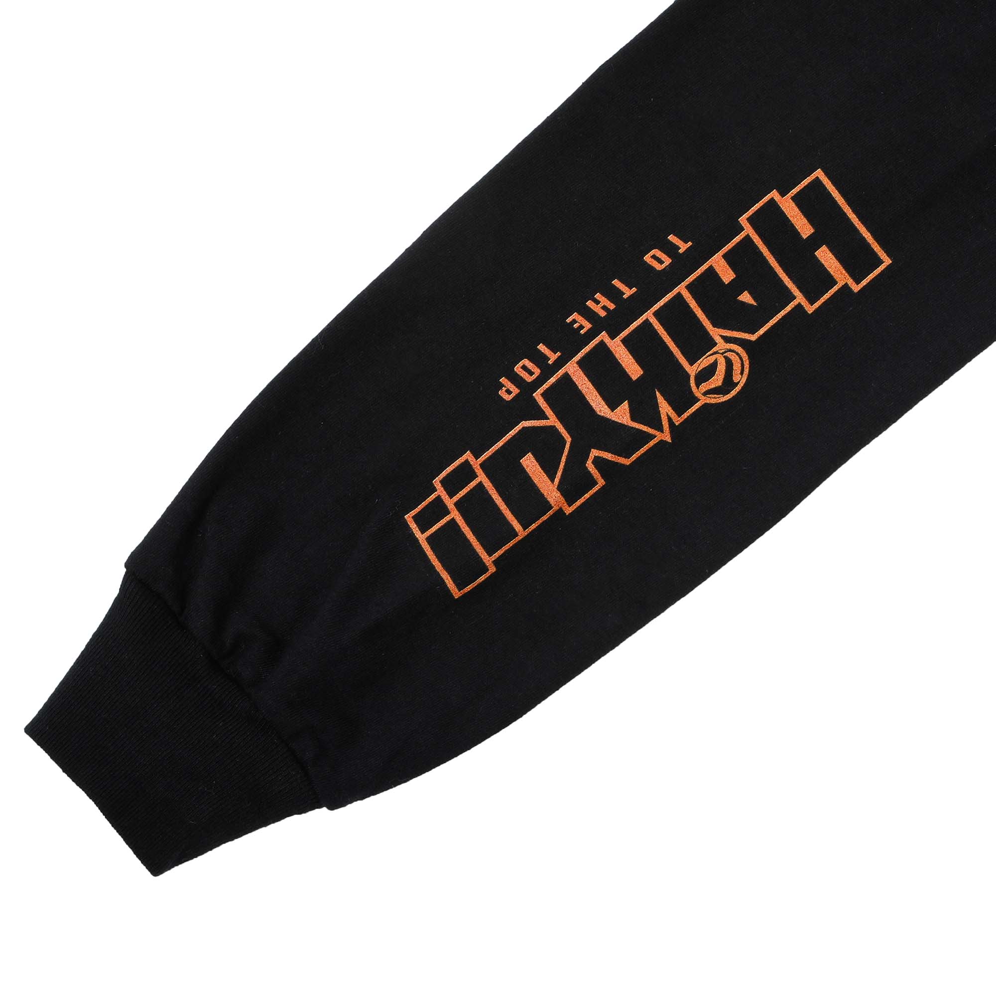 Haikyu!! Karasuno High Team Black Long Sleeve | Official Apparel ...