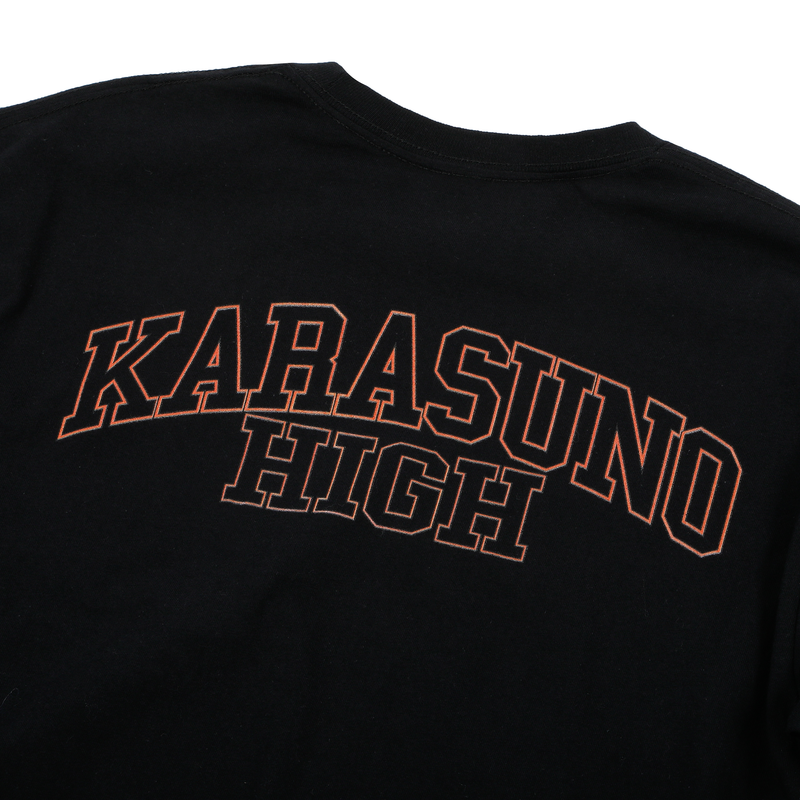 Karasuno High Team Black Long Sleeve