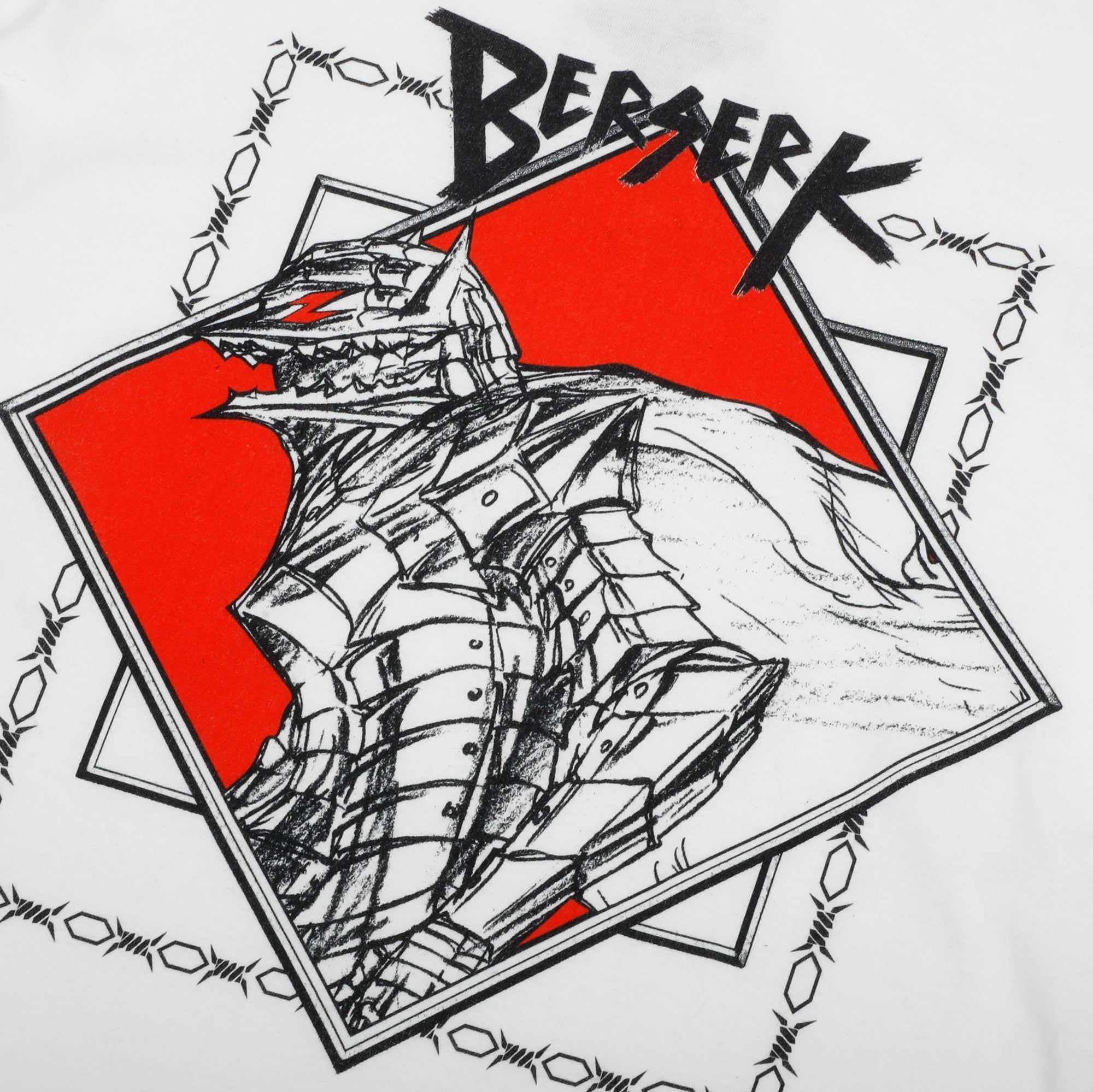 Berserker Armor Beast White Long Sleeve