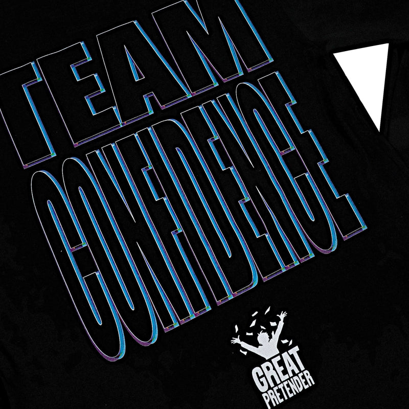 Team Confidence Black Long Sleeve