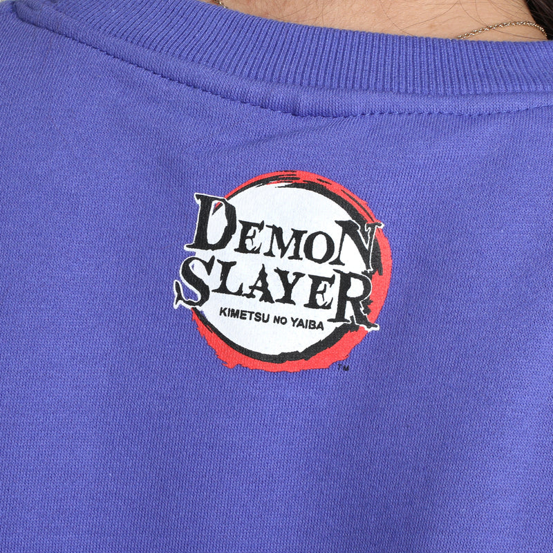 Demon Slayer Corps Blue Crew Neck Sweatshirt