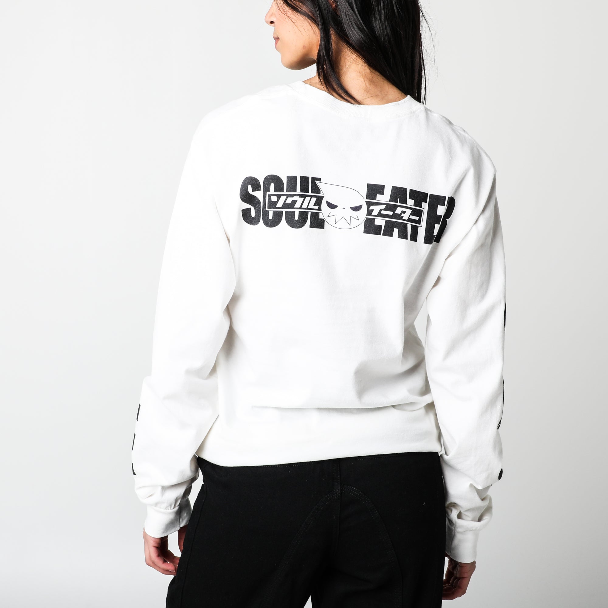 Death The Kid Empowered White Long Sleeve Official Apparel Accessories Atsuko Soul Eater Atsuko