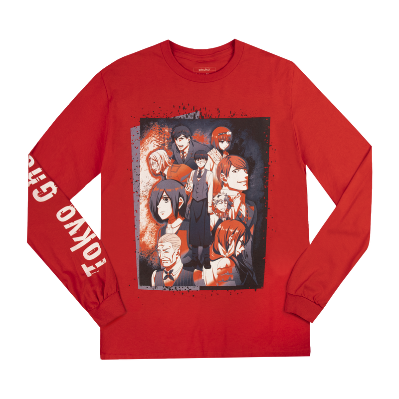 Ghoul Restaurant Red Long Sleeve