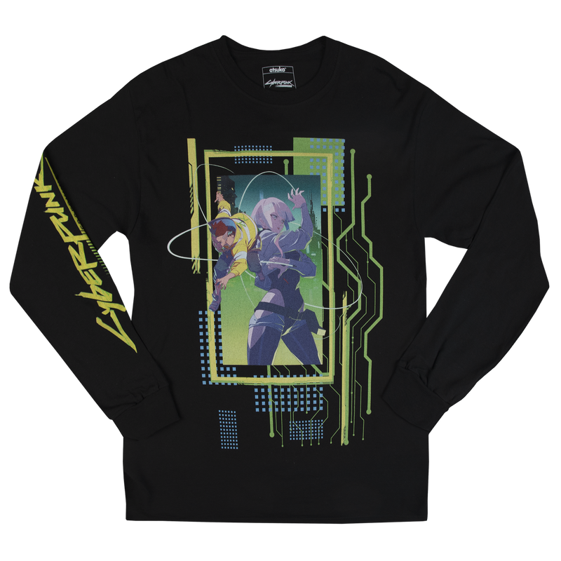 David & Lucy Circuits Black Long Sleeve
