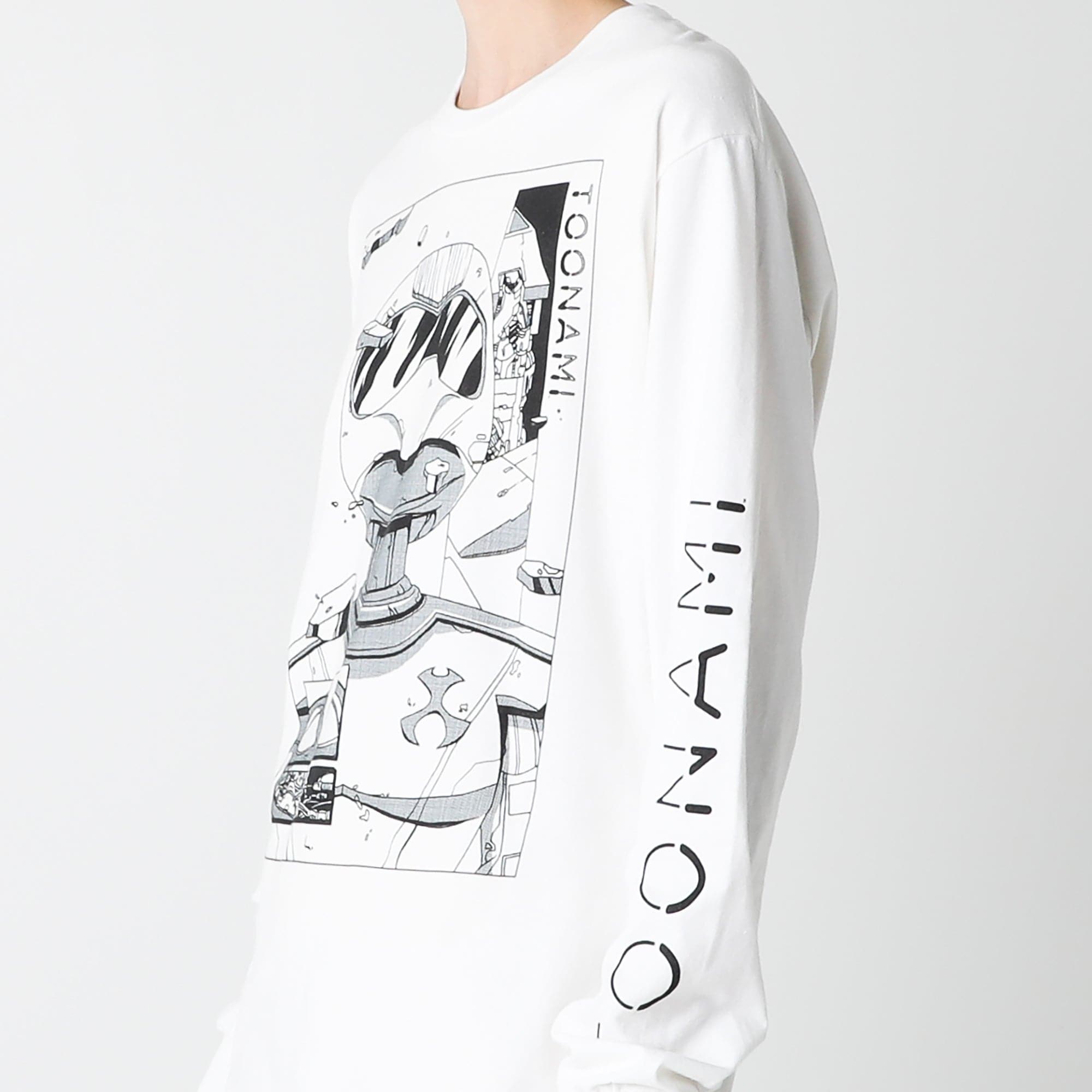 送料無料/新品】 OTSUMO PLAZA L/S T-Shirt WHITE XLサイズ トップス 
