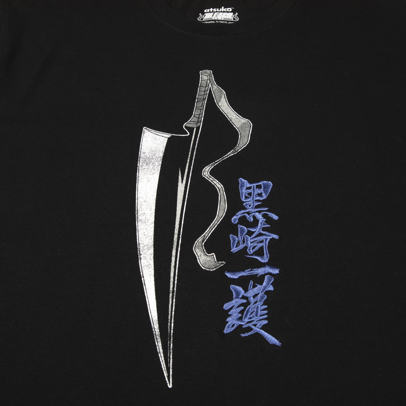 Zangetsu and Ichicgo Embroidered Black Long Sleeve