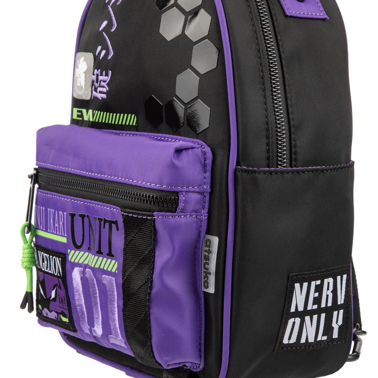 Evangelion Eva Unit-01 Mini Convertible Backpack | Official