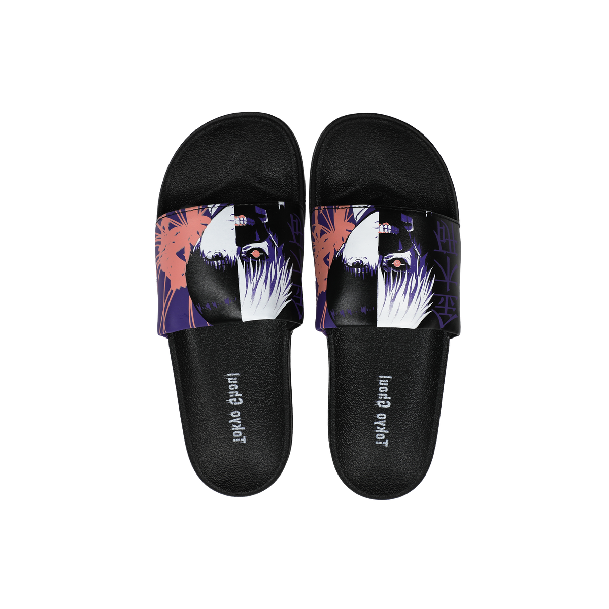 Tokyo Ghoul Kaneki Split Personality Slides | Official Apparel