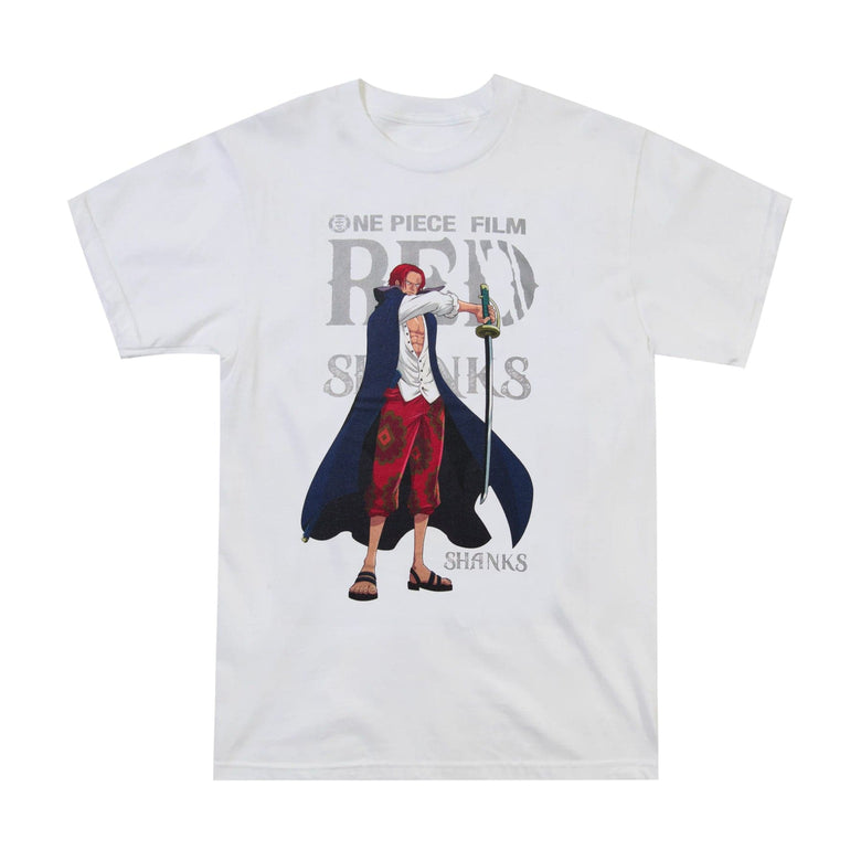 One Piece Film: Red Shanks White Tee
