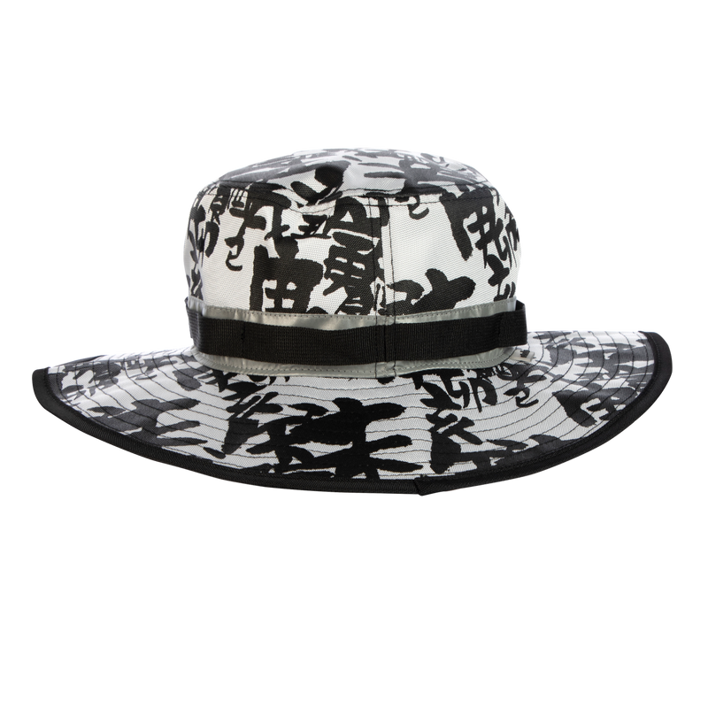 Naruto Allover Black & White Print Boonie Hat