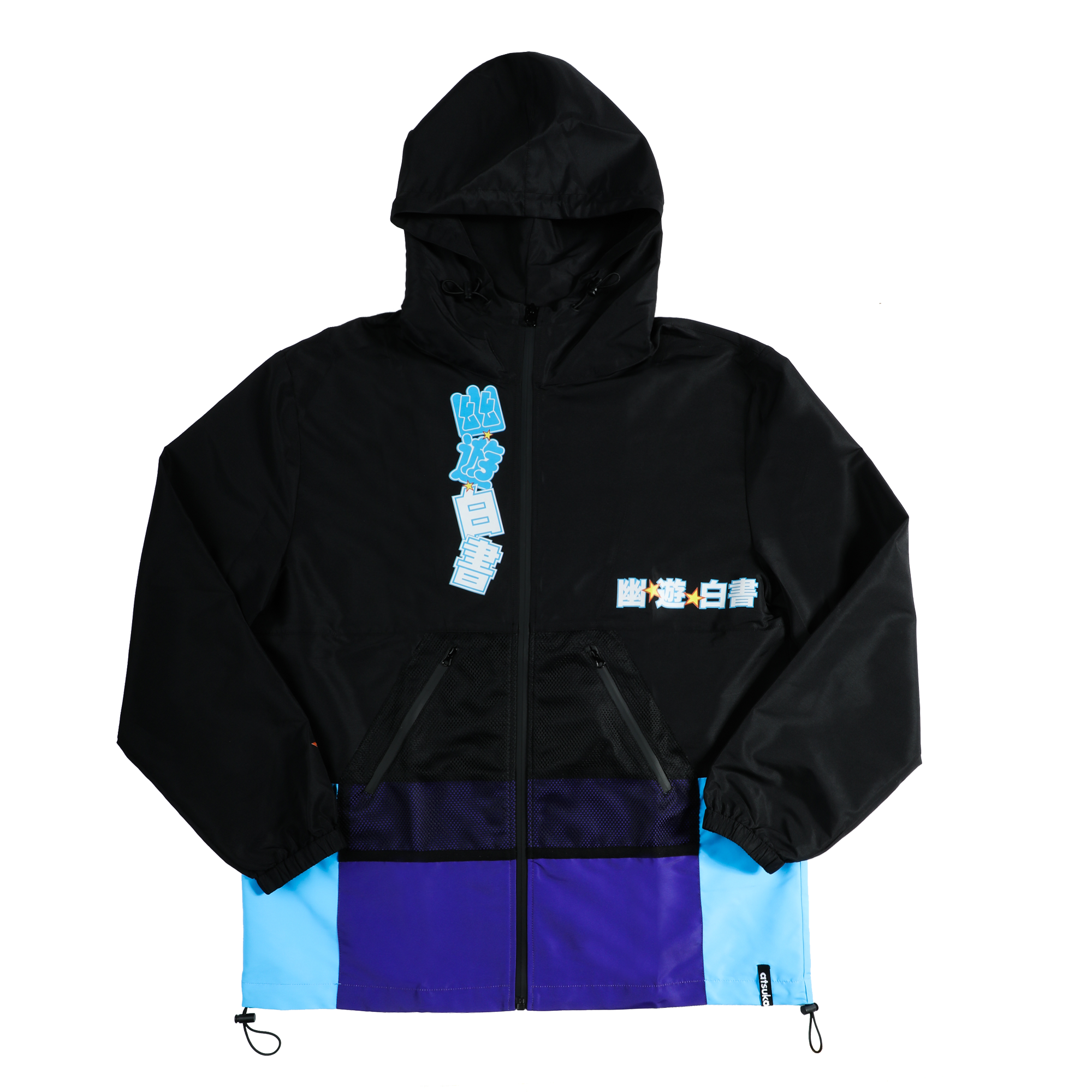 Team Urameshi Black Color Block Anorak