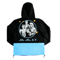 Team Urameshi Black Color Block Anorak