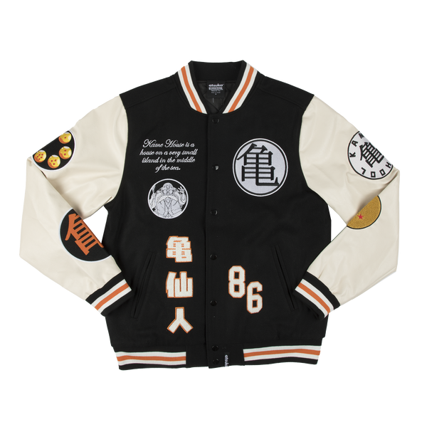 Dragon Ball Kame House Varsity Jacket Official Apparel