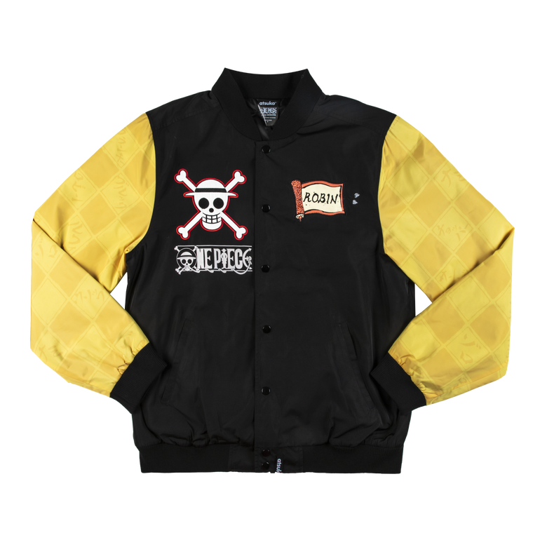 Nico Robin Black Bomber Jacket