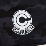 Capsule Corp Charcoal Camo Shorts