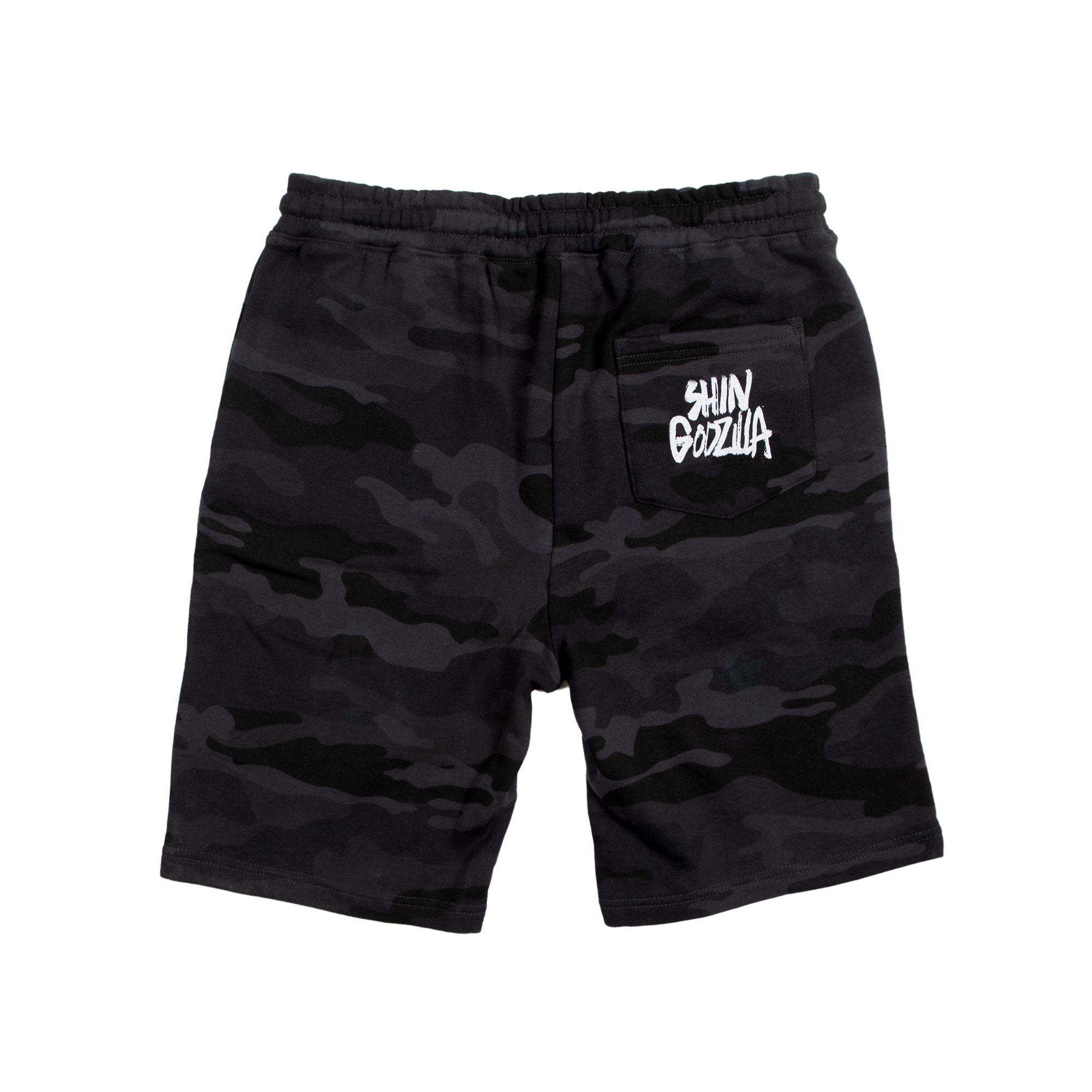 Shin Godzilla Charcoal Camo Shorts