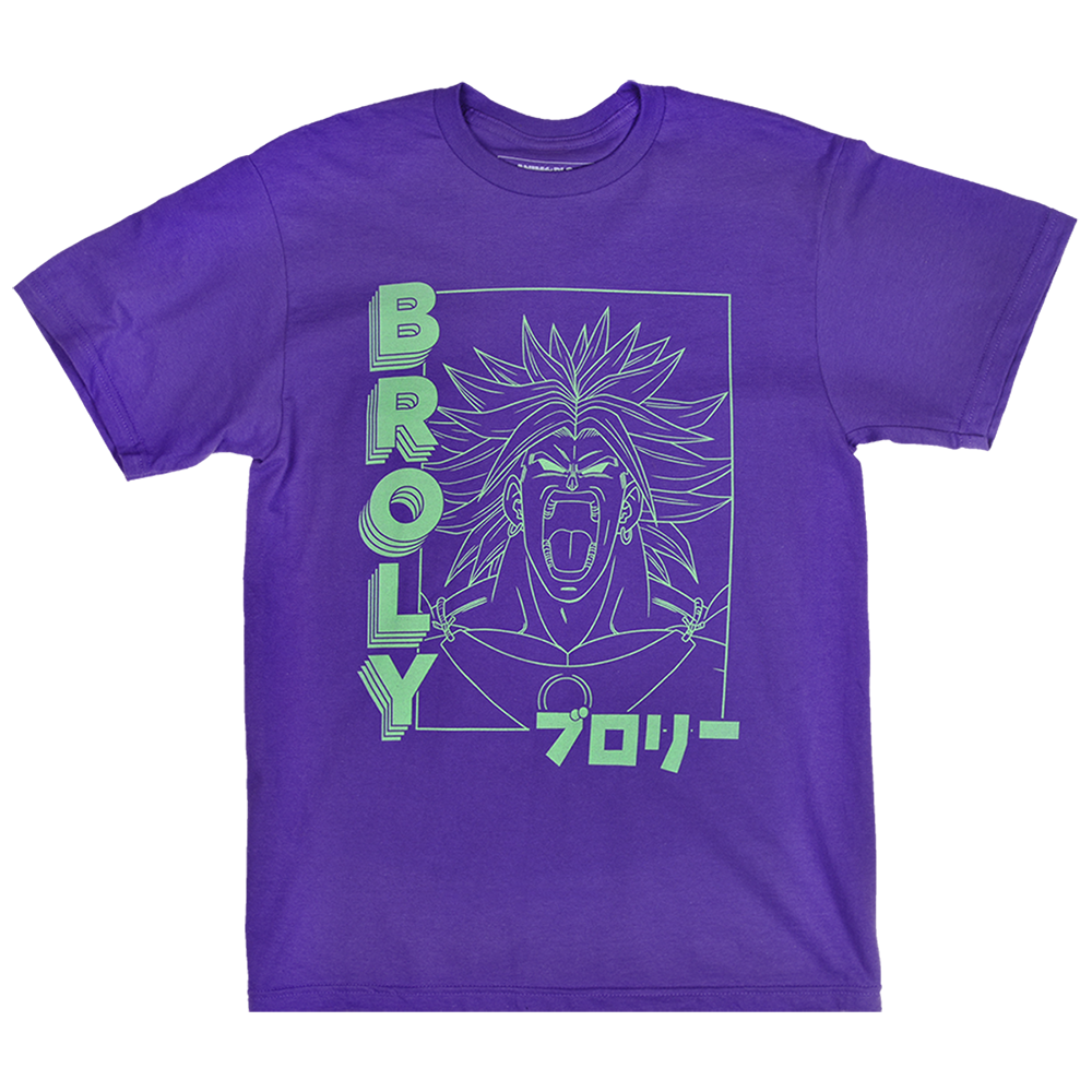 Broly The Legendary Super Saiyan Purple Tee