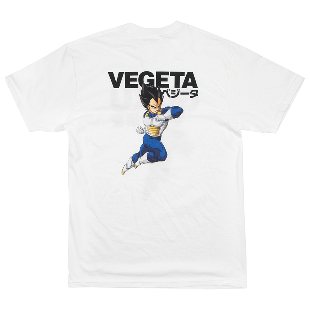 Goku and Vegeta White Tee