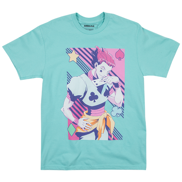 Hisoka Morow Blue Tee - Hunter x Hunter | Atsuko