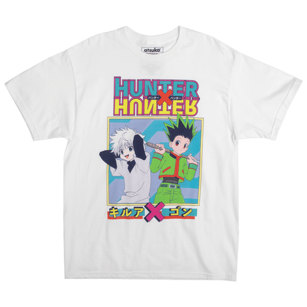 Gon & Killua White Tee - Hunter x Hunter | Atsuko