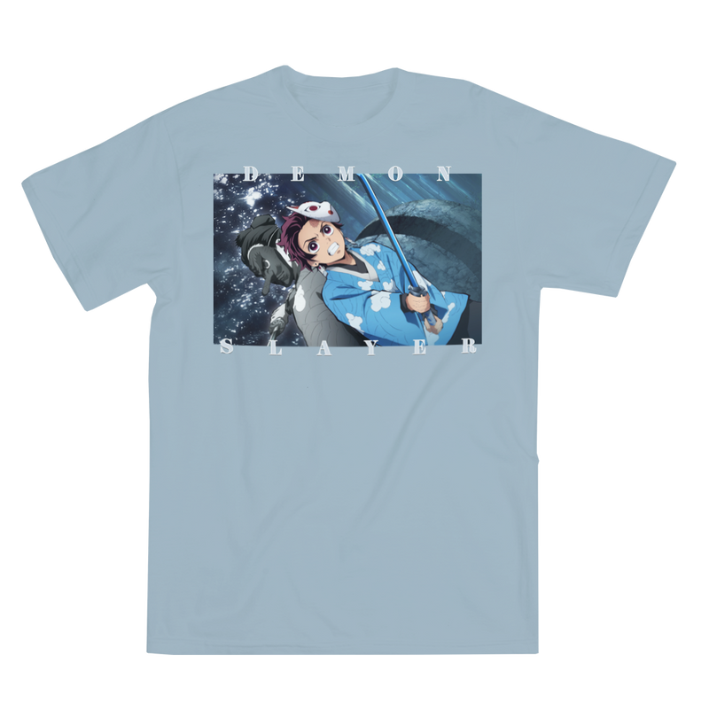 Tanjiro Training Chambray Tee - Demon Slayer | Atsuko