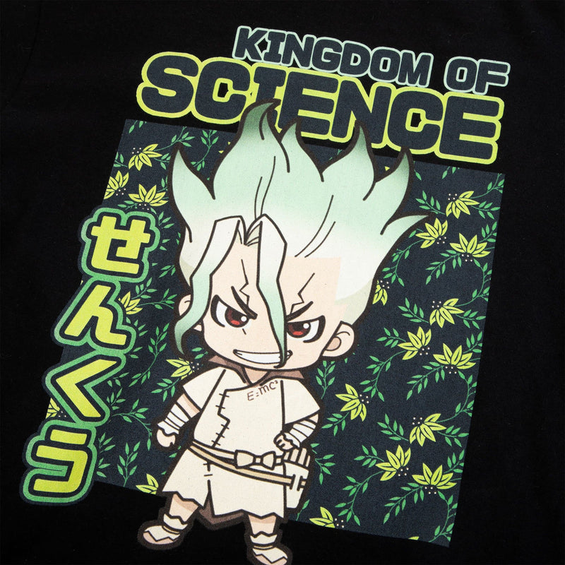 Senku Ishigami Kingdom of Science Black Tee