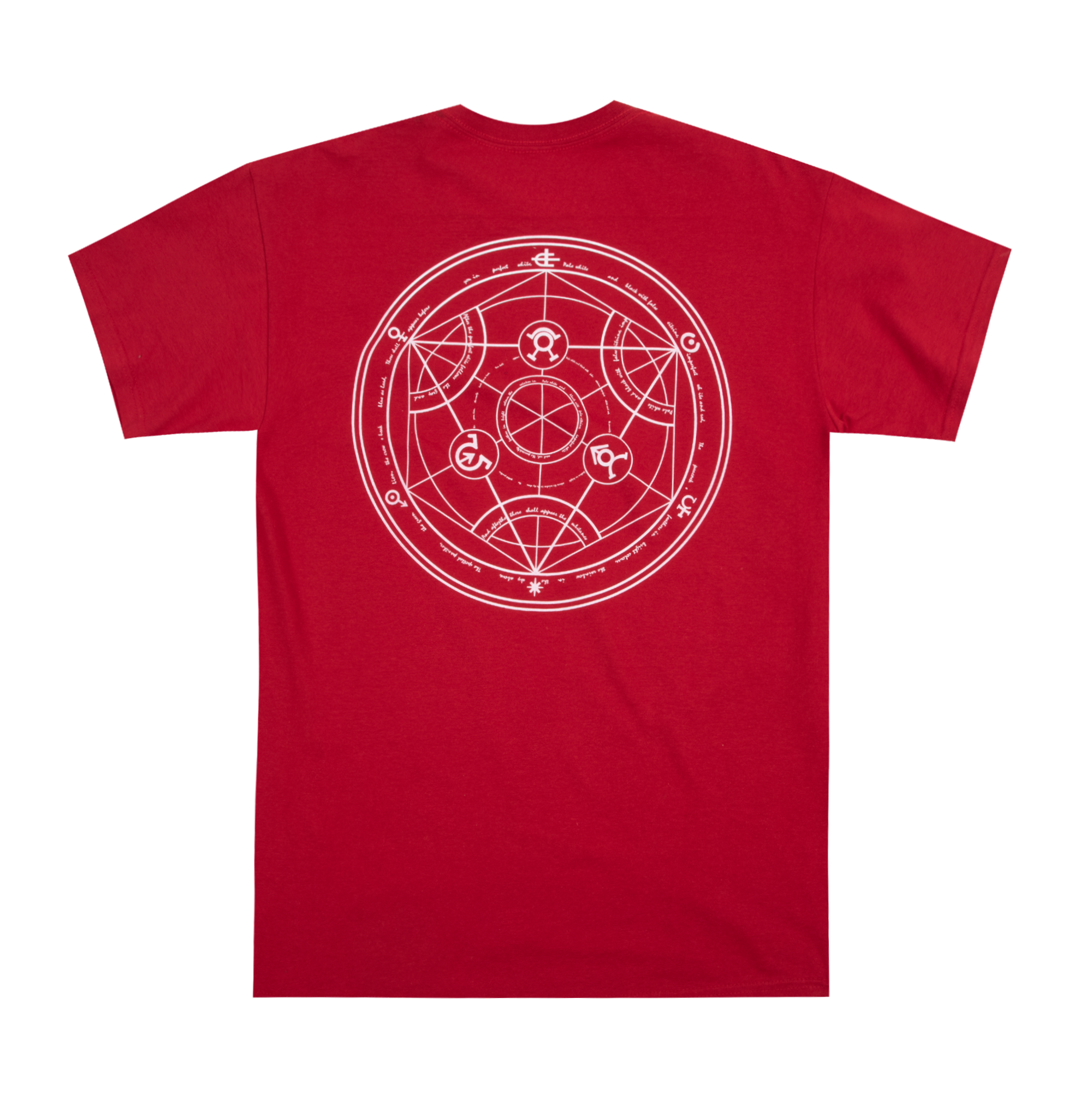 Transmutation Circle Red Tee