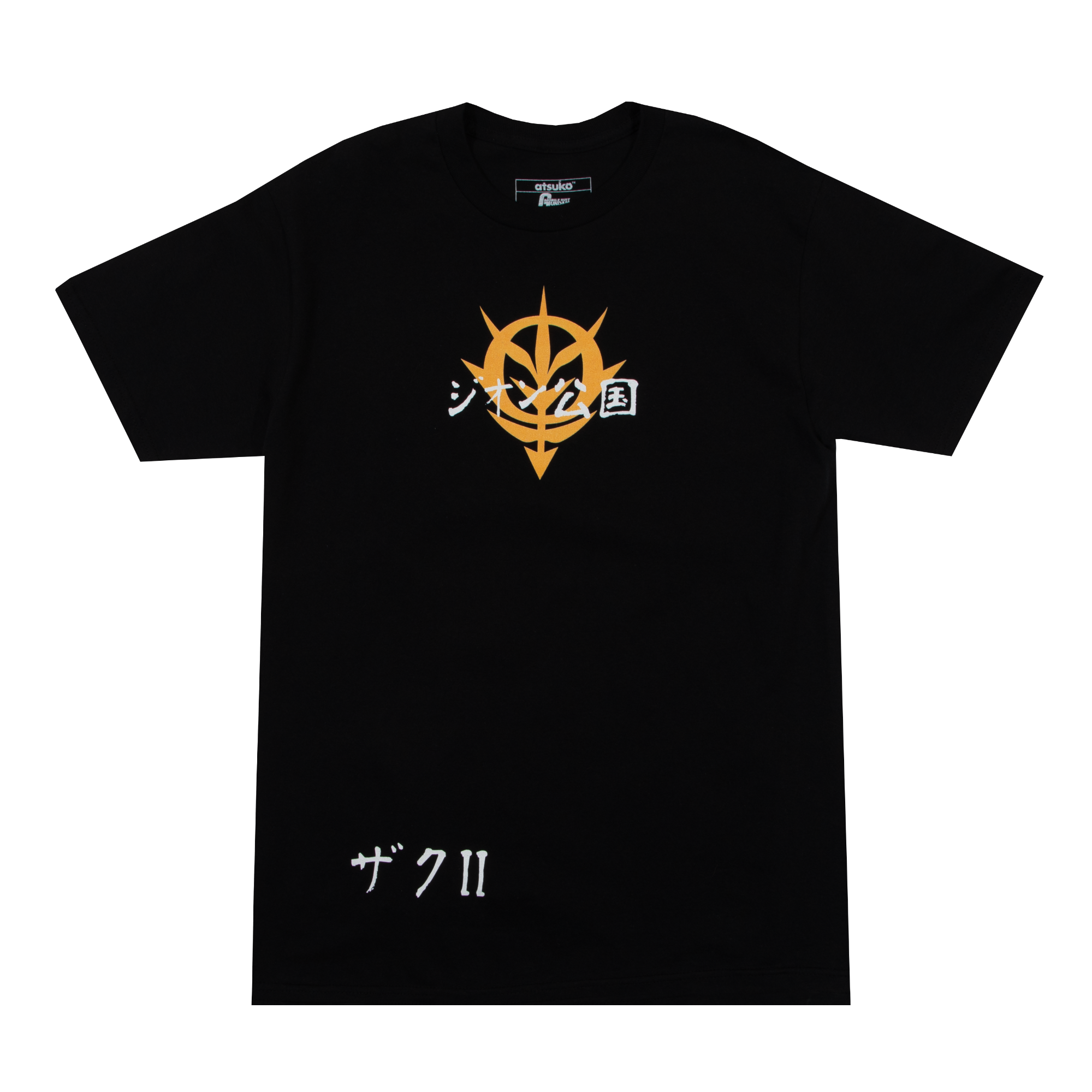 Gundam Zaku II Black Tee | Official Apparel & Accessories | Atsuko ...