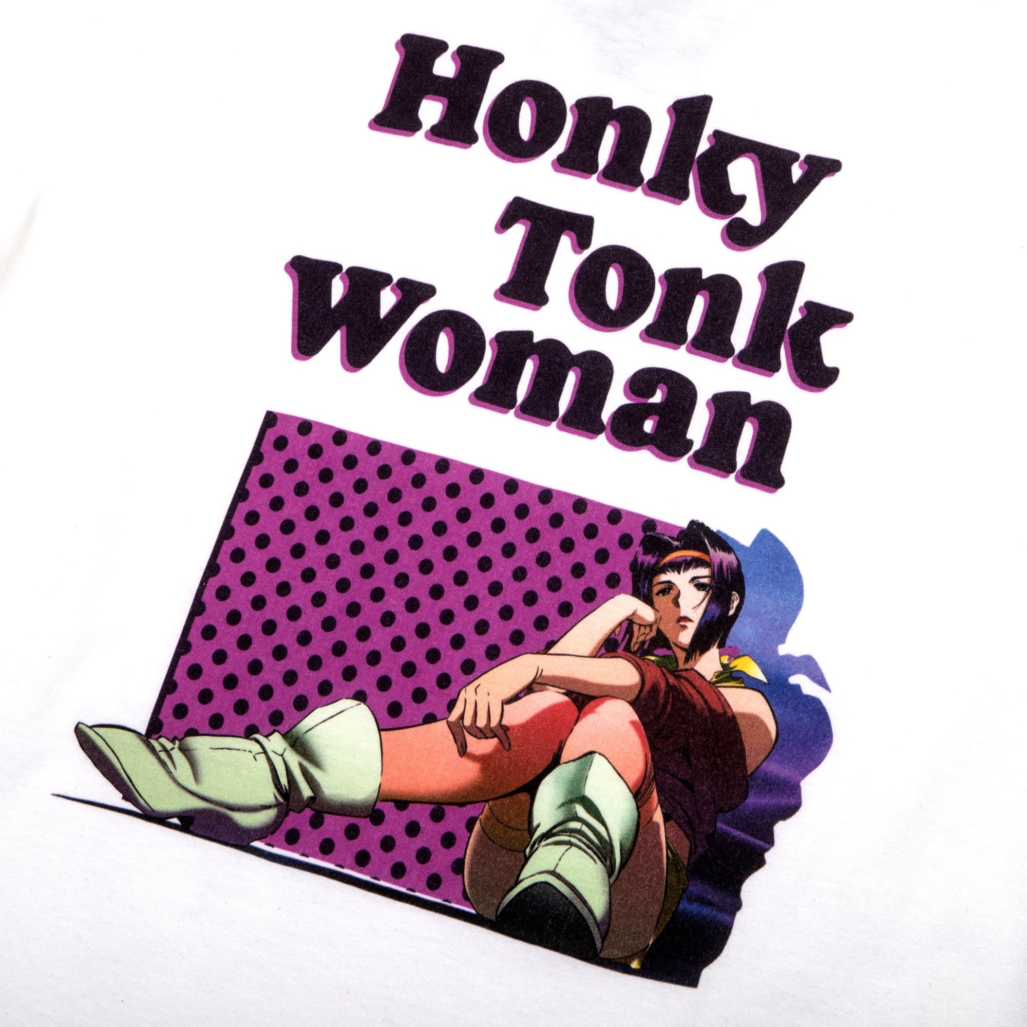 Honky Tonk Woman White Tee