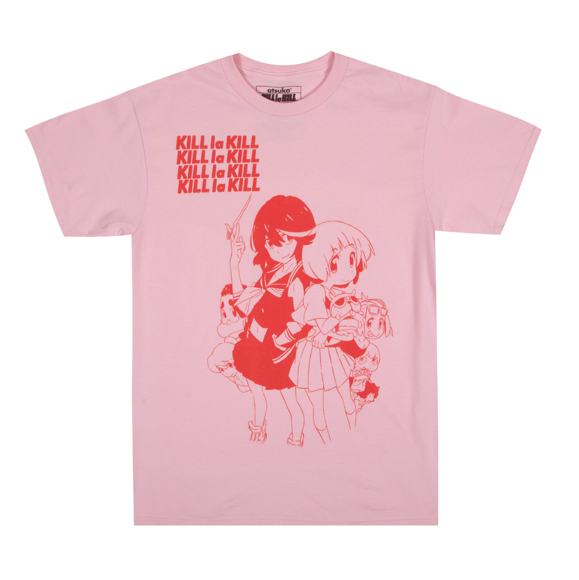 Ryuko & Mako BFFs Pink Tee