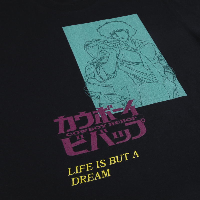 Life Is But A Dream Black Tee