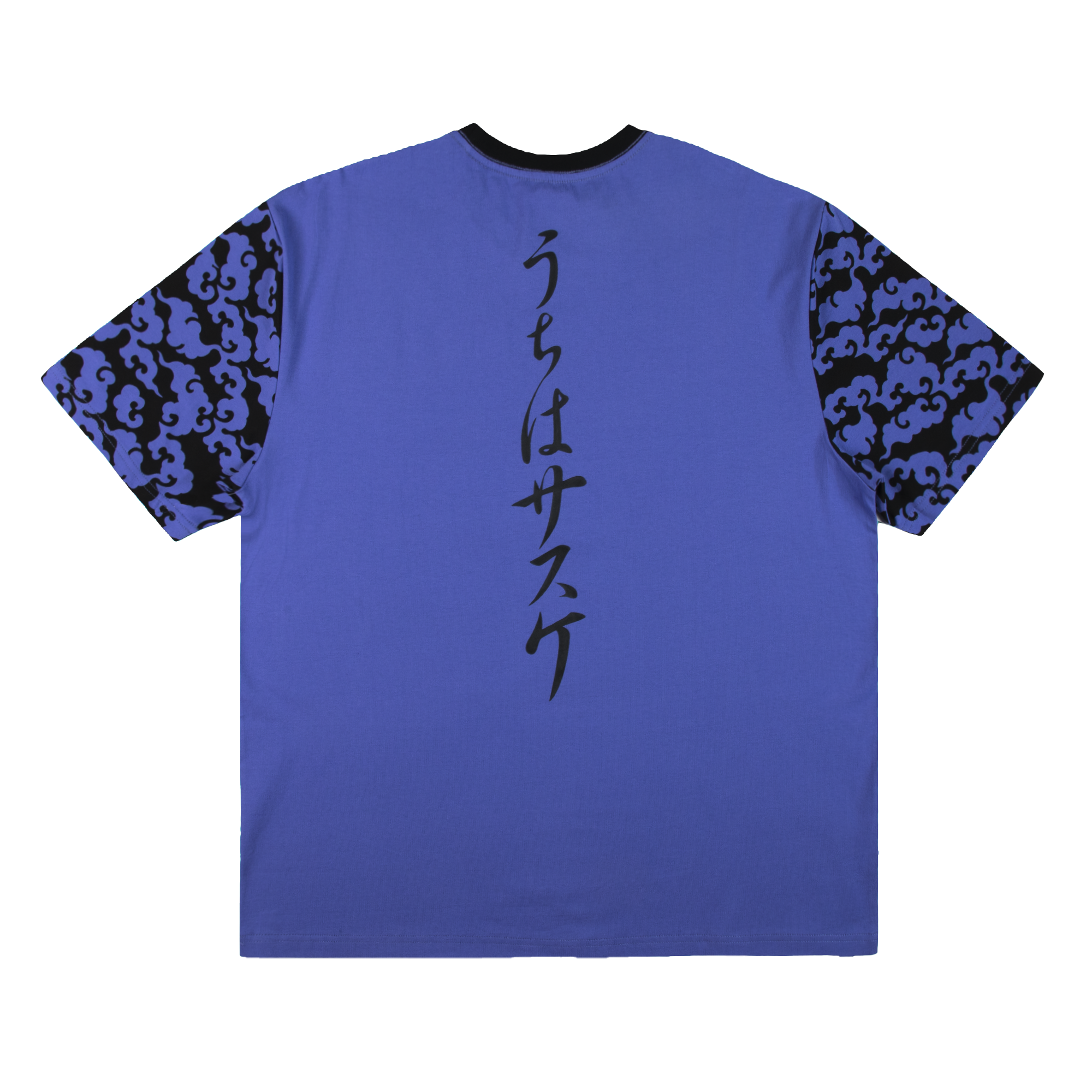 Sasuke Pattern Sleeve Purple Tee