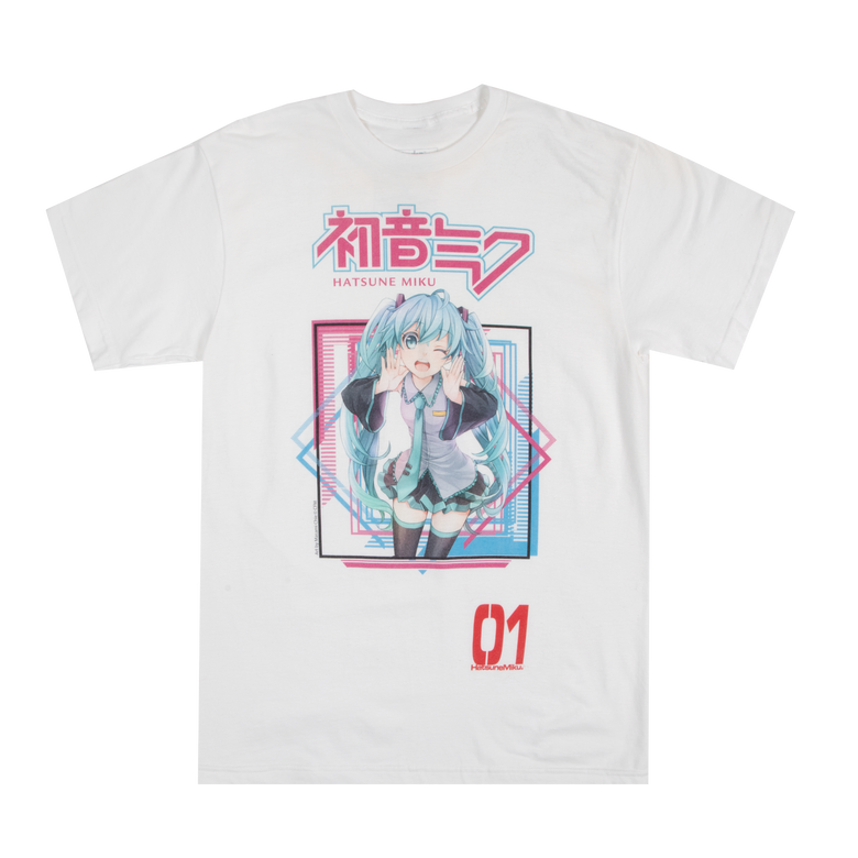 Idol Dance Hatsune Miku White Tee